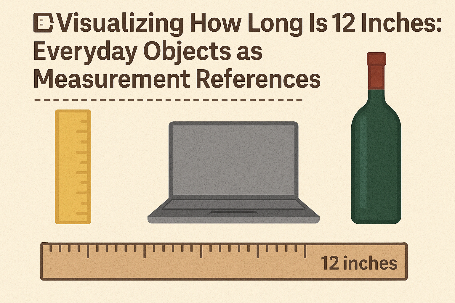 📏Visualizing How long is 12 inches: Everyday Objects as Measurement References
