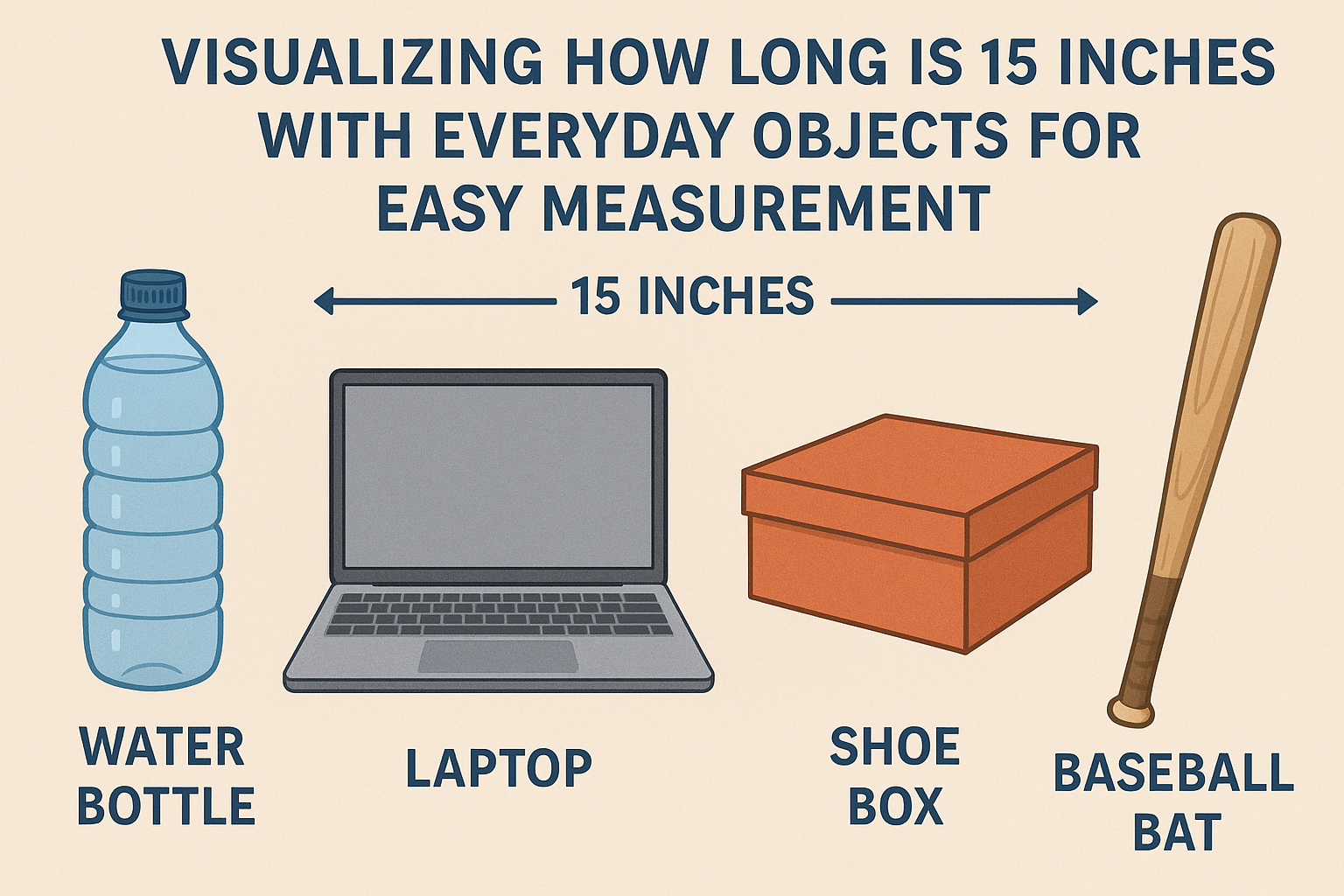 how long is 15 inches