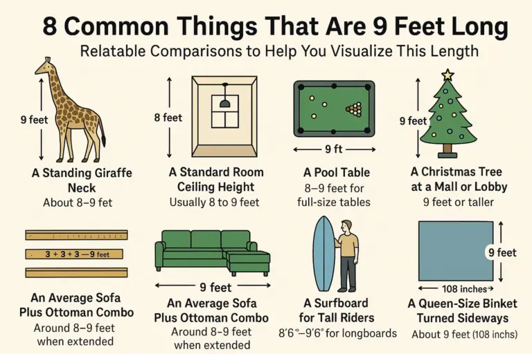 9 feet