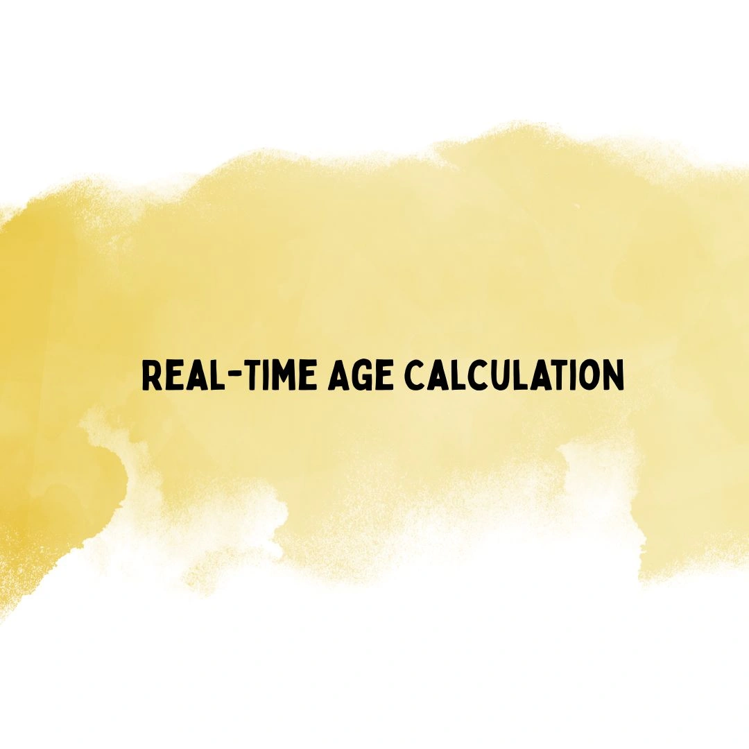 Chronological Age Calculator