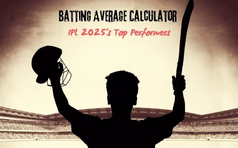 Batting Average Calculator