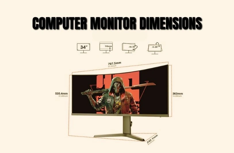 Computer Monitor Dimensions