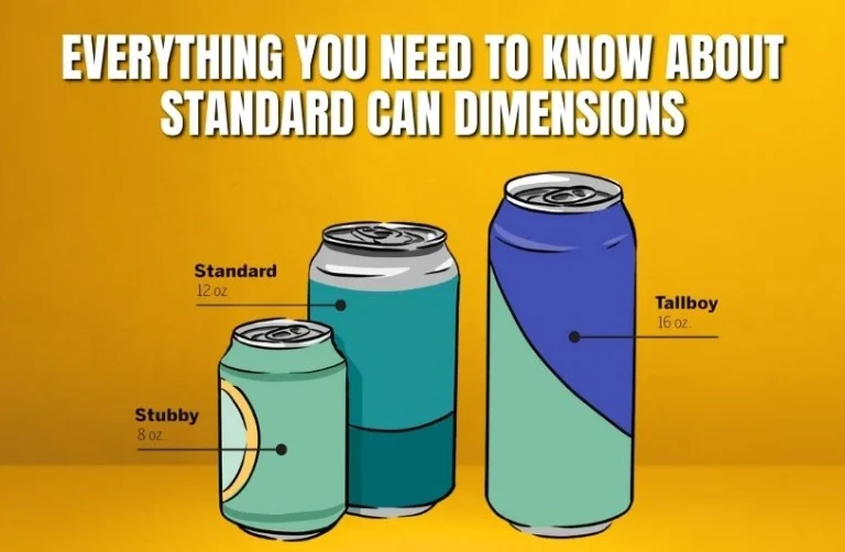 Standard Can Dimensions